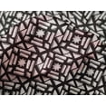 thumbnail image 4 of oneOone Silk Tabby Fabric Geometric Block Printed Craft Fabric BTY 42 Inch Wide, 4 of 4