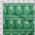 thumbnail image 3 of oneOone Cotton Poplin Green Fabric Maxican Floral Craft Projects Decor Fabric Printed By The Yard 56 Inch Wide, 3 of 4