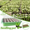 thumbnail image 1 of Boreal Craft 24 Cells Gardening Mini Breathable Lids Germination Nursery Pots Conceal, 1 of 8