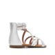 thumbnail image 5 of Sandalias Gladiadoras Planas para Mujer DREAM PAIRS Plata Talla 8, 5 of 8