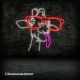 thumbnail image 3 of Glowneon Funny Giraffe Neon Sign, Giraffe Wearing Glasses Led Light, Giraffe Led Sign, 3 of 4