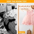 thumbnail image 4 of FUYGRCJ 20PCS Kids Wooden Hangers,9'' Kids Baby Toddler Children Wooden Hangers for Clothes & Pants,Baby Children Wooden Hangers, 4 of 8