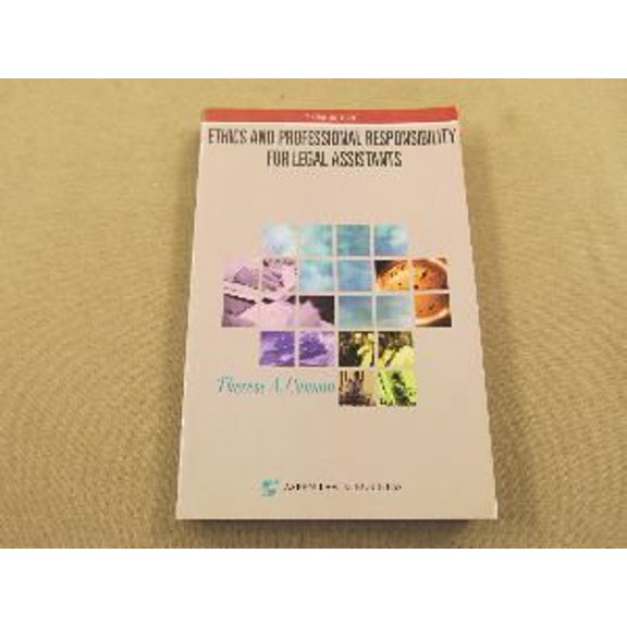 Pre-Owned Ethics and Professional Responsibility for Legal Assistants, 9780735502338, 0735502331, Paperback, 3rd Edition edition