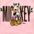 thumbnail image 3 of Disney - Mickey & Friends - Campfire Singing on a Log - Toddler And Youth Girls Raglan Graphic T-Shirt, 3 of 5