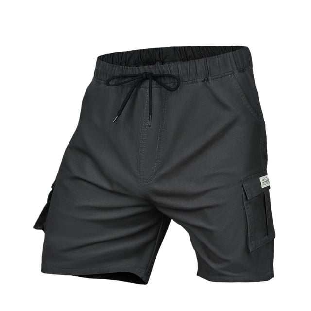 JHLZHS Shorts Men Athletic Male Drawstring Plus Size Summer Shorts Multi Pockets Cargo Pants Big and Tall Cargo Shorts for Men Work Out Shorts Gym for Men