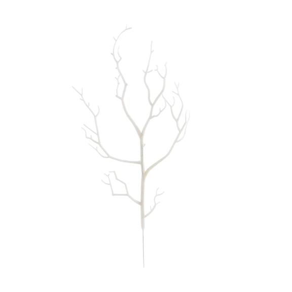 Bendable Artificial Bare Dry Twig Stems, Leafless Plastic Branch Picks, Vase Filler Sprigs for Halloween Fall Wedding Indoor Floral Arrangement Decor