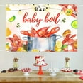thumbnail image 2 of 7x5FT Crawfish Party Decorations Banner Baby Boil Crawfish Theme Backdrop Photography Background for Crayfish Theme Baby Shower Gender Reveal Party, 2 of 4