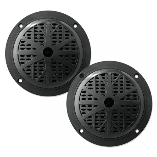 Pyle PLMR51B Dual 5.25-Inch Waterproof Marine Speakers 2-Way 4 Set of 