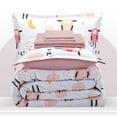 thumbnail image 5 of Sleep Zone Kids Twin Bedding Comforter Set - 5 Pieces Super Cute & Soft Bedding Sets & Collections with Comforter, Sheet, Pillowcase & Sham - Fade Resistant Easy Care (Pink Sheep), 5 of 7