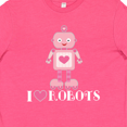 thumbnail image 4 of Inktastic Robotics I Love Robots Girls Youth T-Shirt, 4 of 5