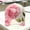 Hot Pink, variant on GIJNRIUIUA Garden Morning Cap for Women Under $5 Hot Sales Floral Print Vintage Washed Baseball Cap for Women Colorful Flower Pattern Hat Adjustable Lightweight Casual Fashion Sun Hat Hot Pink