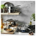 thumbnail image 5 of HENCKELS Classic Clad Elite 10 Piece 18/10 Stainless Steel Cookware Set, 5 of 5