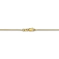 thumbnail image 4 of 14k Yellow Gold 14 Inch 1.05mm Spiga Chain Necklace Pendant Charm Wheat, 4 of 9