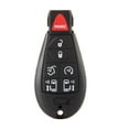 thumbnail image 2 of cciyu Keyless Entry Remote Smart Key Fob Shell Case 2008-2010 Fit for Chrysler 300 2.7L 2008-2010 Fit for Chrysler 300 3.5L 7 Buttons IYZC01C,05026197AD,05026197AF,56046708AA,IYZ-C01C,56046708AG, 2 of 4