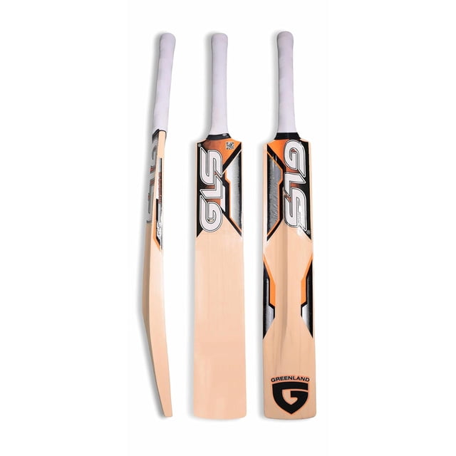 GLS Neon Practice Kashmir Willow Short Handle Full Size Cricket Bat With Full Cover | Beige