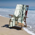 thumbnail image 4 of PHYHOO and Forest Beach Towels Happy Winter Holiday Blanket Or Towel Quick Dry Towel for Swimming Pool Camping Picnic 30x60in, 4 of 8