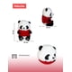 thumbnail image 2 of Oso Panda Oso De Peluche Con Suéter Suave Regalo Muñeco, 2 of 5