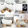 thumbnail image 4 of SKYSONIC Autumn Dachshunds Puppy Kitchen Rugs 2 Pieces, Fall Pumpkin Floor Mat Room Area Rug Washable Carpet Perfect for Living Room Bedroom Entryway, 4 of 7