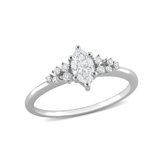 Everly Women's Diamond 14K White Gold Engagement Ring