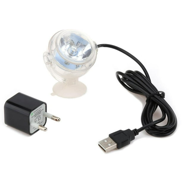 Mini foco LED impermeable para acuario, luz sumergible, lámpara para pecera Hugtrwg  Para estrenar