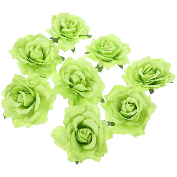 MLINS 8 Pcs Rose Barrettes Color Girls Hair Accessories Green