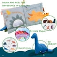 thumbnail image 3 of richgv Baby Books Soft Dinosaur Toys, Interactive 3D Soft Books Infant Early Education 0-12 Month Baby Toys, 3 of 7