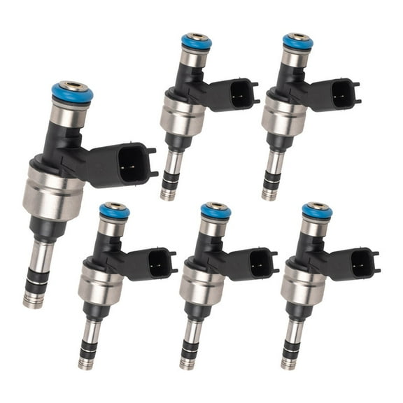 Set of 6 ISA Fuel injector for 2010-2011 Cadillac CTS 2010-2011 Cadillac SRX 2010-2011 GMC Terrain 2010-2011 Chevrolet Equinox V6 3.0L Replacement For FJ1059, 2173449, 12629927, 12642021