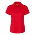 thumbnail image 1 of Paragon Womens Saratoga Performance Mini Mesh Polo, S, Red, 1 of 1