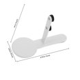 thumbnail image 2 of OUNONA 2Pcs Pegboard Panel Display Stand Iron Sturdy Design For Home Organization Adults, 2 of 8