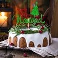 thumbnail image 6 of Cheapark Christmas Cake Toppers - Tree Themed Dessert Decor, Perfect for Dessert Table & Party Supplies, Festive Holiday Accents, 6 of 6