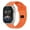 Orange, variant on FKM Rubber Bands for Apple Watch, Silicone Band Straps Compatible with Apple Watch Series Ultra2/Ultra/9/8/SE2/7/6/SE/5/4/3/2/1,Silicone Wristband Compatible with Apple Watch 42/44/45/49mm