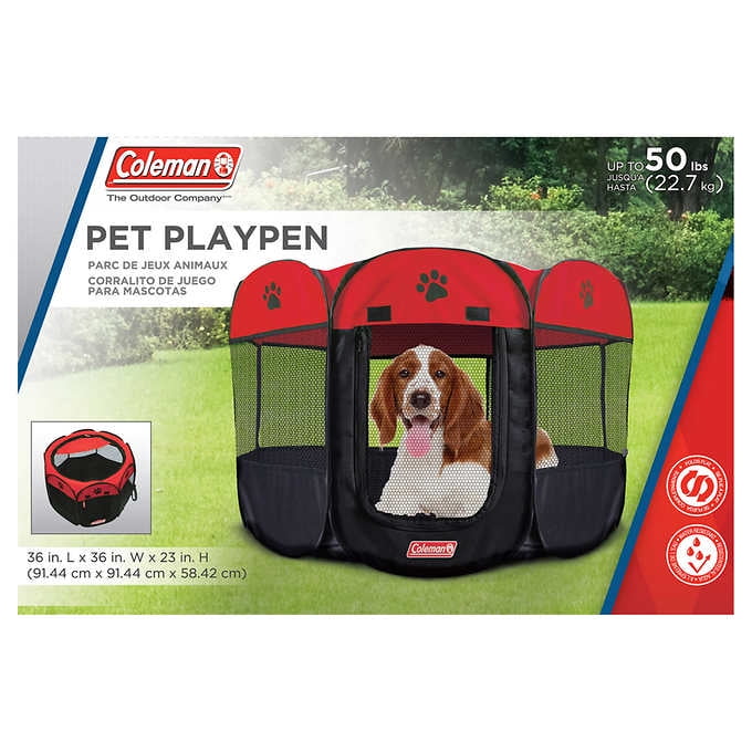 coleman dog playpen