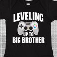 thumbnail image 4 of Inktastic Leveling Up to Big Brother Boys Baby Bodysuit, 4 of 5