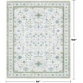 thumbnail image 2 of Hazo Haus Washable Cream Green 7x9 Area Rug, 2 of 7