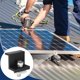 thumbnail image 3 of 12 Soportes en Z Para Montaje de Paneyes Solares, Abrazaderas de Extreme de Riel Solar, Abrazadera de Extreme de Panel Solar de Aleación de Aluminio, 3 of 7
