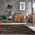 thumbnail image 2 of Beautiful Super Soft Modern Indoor Vincenza Collection Area Rug Carpet for Bedroom Living Room Dining Room in Dark Grey, 2 of 6