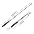 thumbnail image 3 of PATLOLLAV Telescopic Pole for Umbrella Cover – Extendable 1.2M Stainless Steel Rod for Parasol, Easy Installation, and Portable, 3 of 8