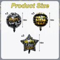 thumbnail image 2 of Set de globos Villorem, 9 unidades, feliz año nuevo 2026 con cinta, 2 of 7