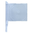 thumbnail image 2 of CheckOutStore 10 Slim Import CD-5 Maxi Super Clear CD Jewel Cases J Card European 7.2mm, 2 of 4