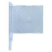 CheckOutStore 10 Slim Import CD-5 Maxi Super Clear CD Jewel Cases J Card European 7.2mm