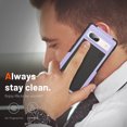 thumbnail image 6 of SaniMore for Google Pixel 7a Case Rubber, Heavy Duty Body Shockproof Bumper Cover Military Grade Anti-Scratch & Anti-Fingerprint Outdoor Rugged Case for Google Pixel 7a 6.1" 2023, Lightpurple, 6 of 9
