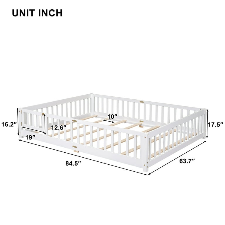 Queen size montessori bed sale