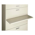 thumbnail image 2 of HON 5 Drawers Lateral Lockable Filing Cabinet, Gray, 2 of 4