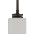 thumbnail image 3 of F18010-80-Sunset Lighting-Dalton - 1 Light Pendant   Bright Satin Nickel Finish with Opal Etched Glass, 3 of 5