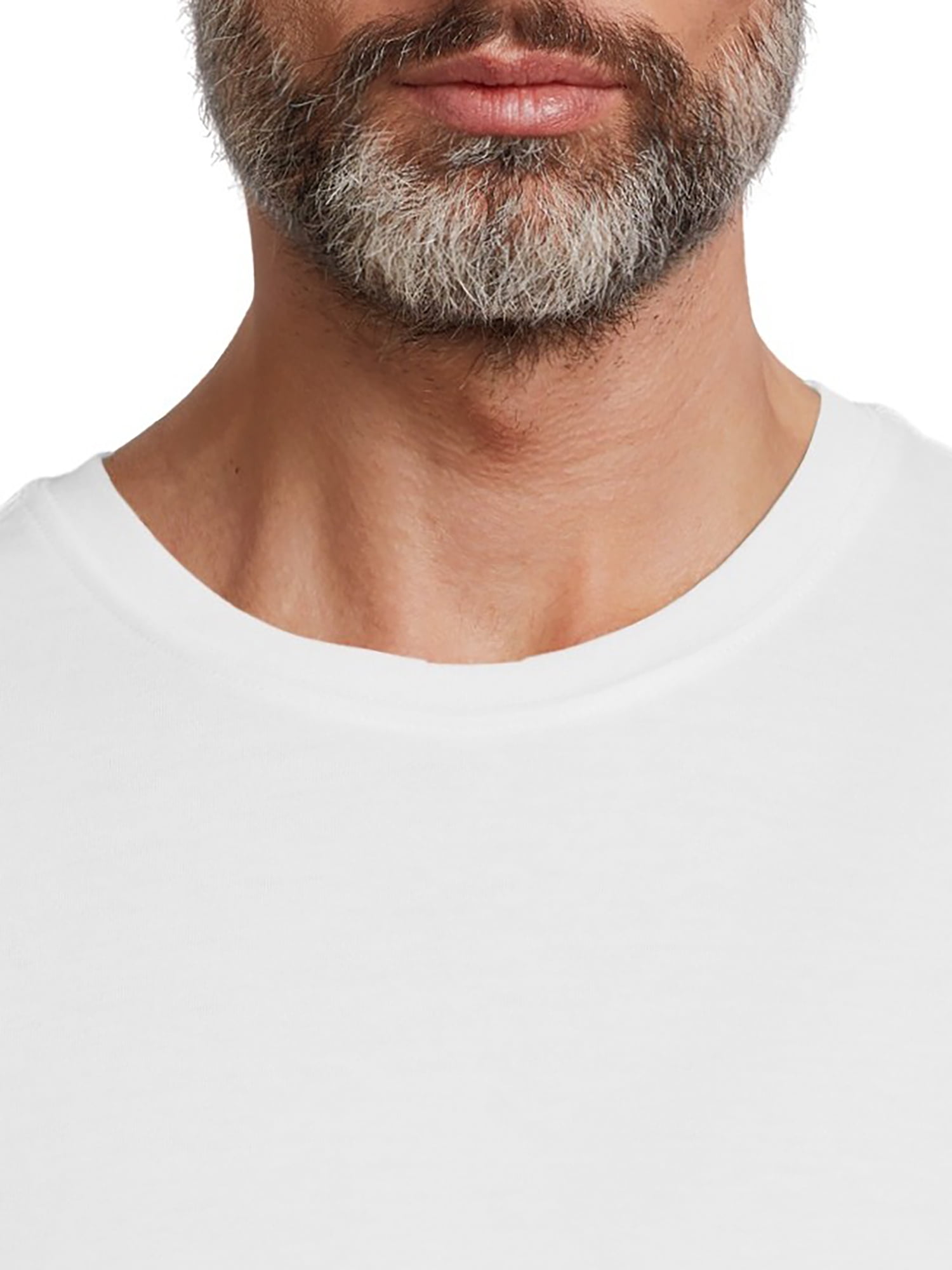 Athletic Works Men's and Big Men's Crew Neck Tee, 2-Pack, Sizes S-4XL