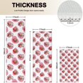 thumbnail image 4 of Pink Cow Strawberry Pattern Kitchen Rugs Sets Of 3,Kitchen Runner Rugs Non Skid Washable,Decorative Kitchen Floor Mats for Kitchen,Sink,Laundry,17"x30"+ 17"x47" + 17"x59", 4 of 6