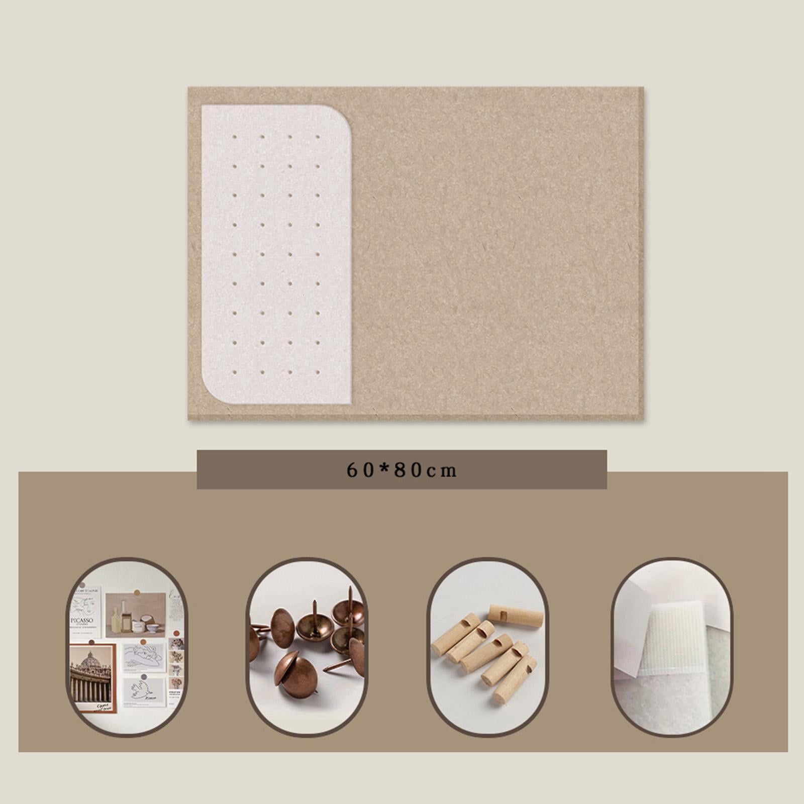 TISHITA Cork Bulletin Board Wall Decor Cork Board for Memo Notes Office Home Kitchen 40x60