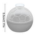 thumbnail image 3 of Soccer Ball Freezer Mold, Silicone Sports Shape Chilling Maker With Flexible Easy Release Design, Reusable Drink Cooling Mold for Cocktails Whiskey Juice Soda Frozen Desserts Home Bar Entertaining, 3 of 6