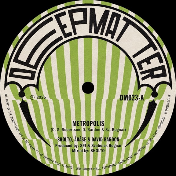 Abase Sholto - Metropolis / The Right Orchid - Music & Performance - Vinyl [7-Inch]