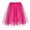 A01-Hot Pink, variant on Toddler Girls Glitter Tutu Skirt 2T-10T Mesh Tiered Princess Dance Skirt Party Costume,Black